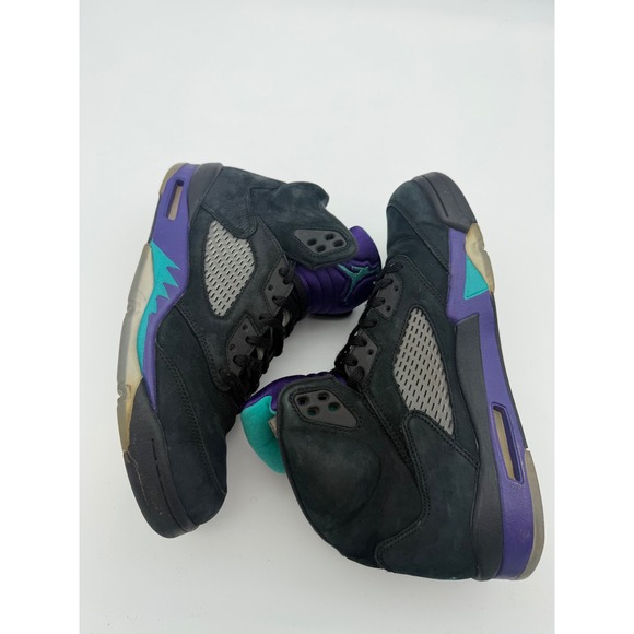 Size 10.5 - Air Jordan 5 Retro Black Grape - 136027-007 - Picture 8 of 8